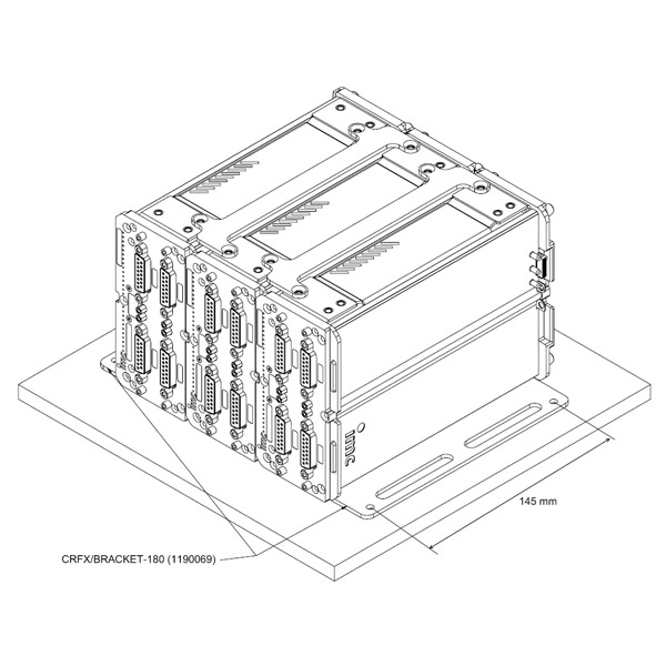 [Translate to Hungarian:] Mounting bracket 180° (CRFX-BRACKET-180) 