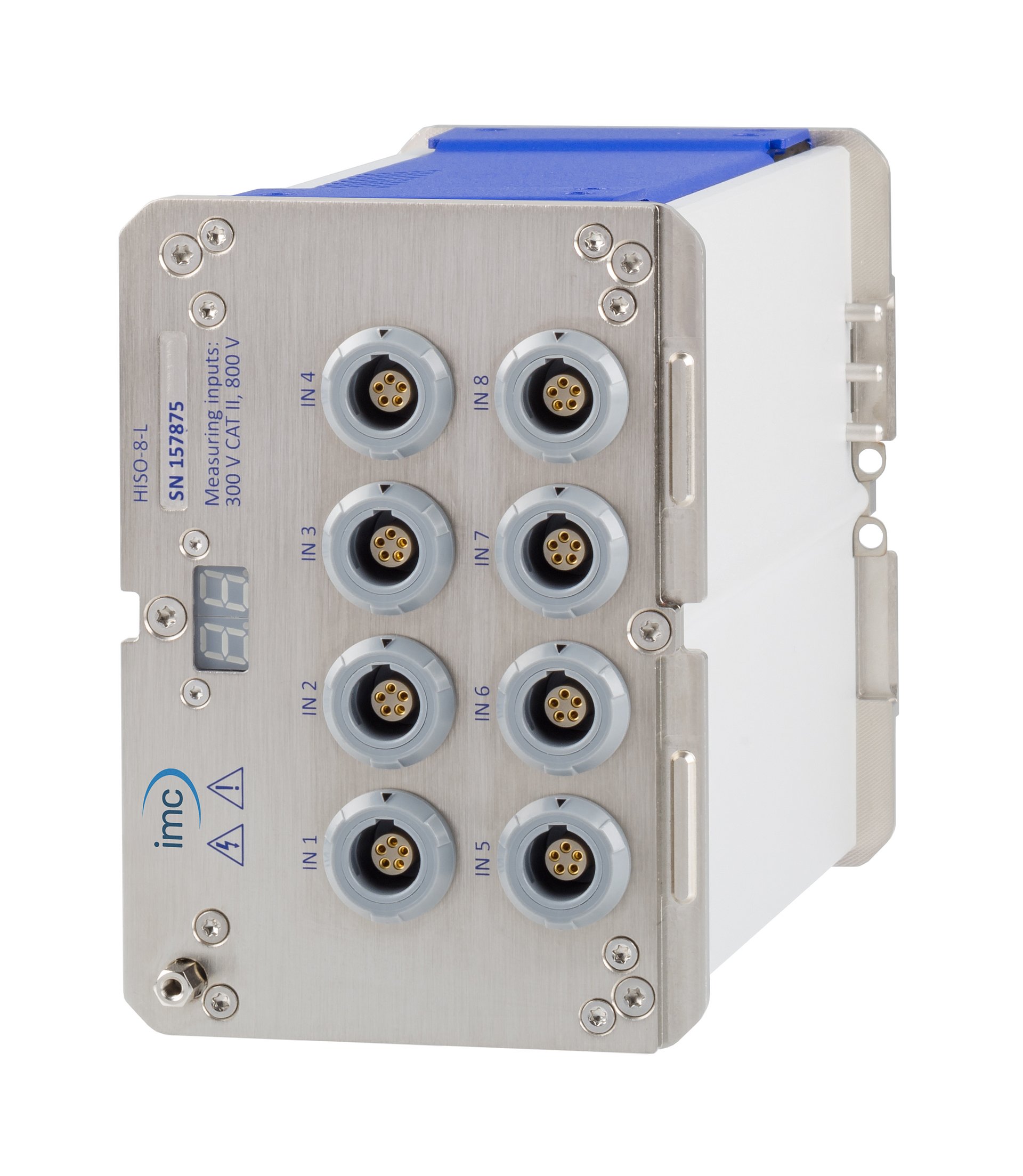 Voltages up to 100 V at 800 V potential