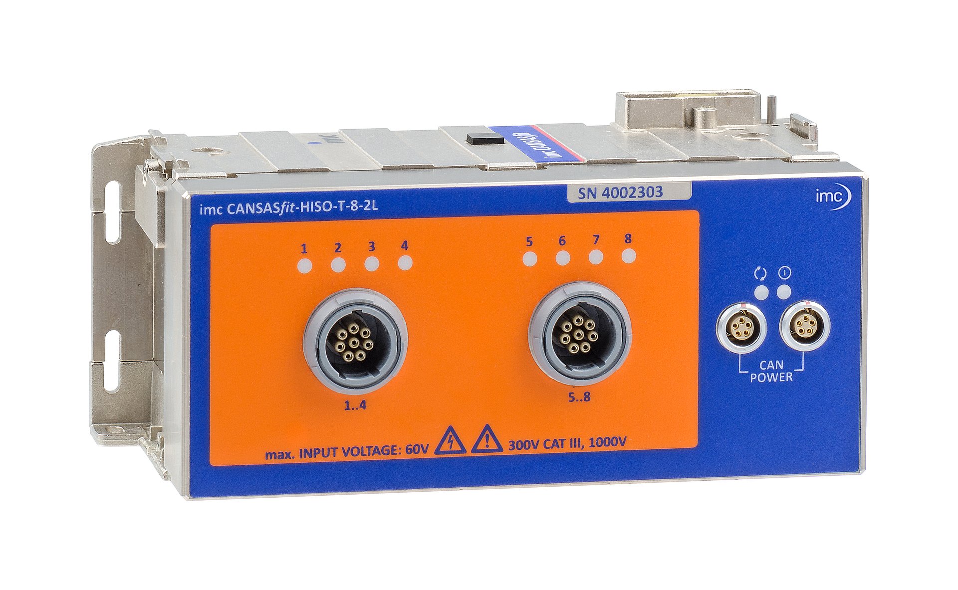 6 csatornás HV modul feszültség, RTD, NTC és ellenállás méréséhez